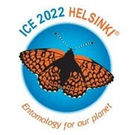 26th ICE Congress 2020, International Congress of Entomology, 18-23 July 2022, Helsinki, Finland.