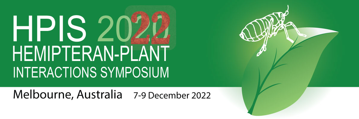 HPIS 2020, International Hemipteran-Plant Interactions Symposium, 02-04 December 2020, Melbourne, Australia.