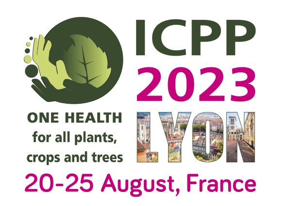 ICPP2023: 12th International Congress on Plant Pathology, 20-25 August 2023, Lyon, France  (event logo)