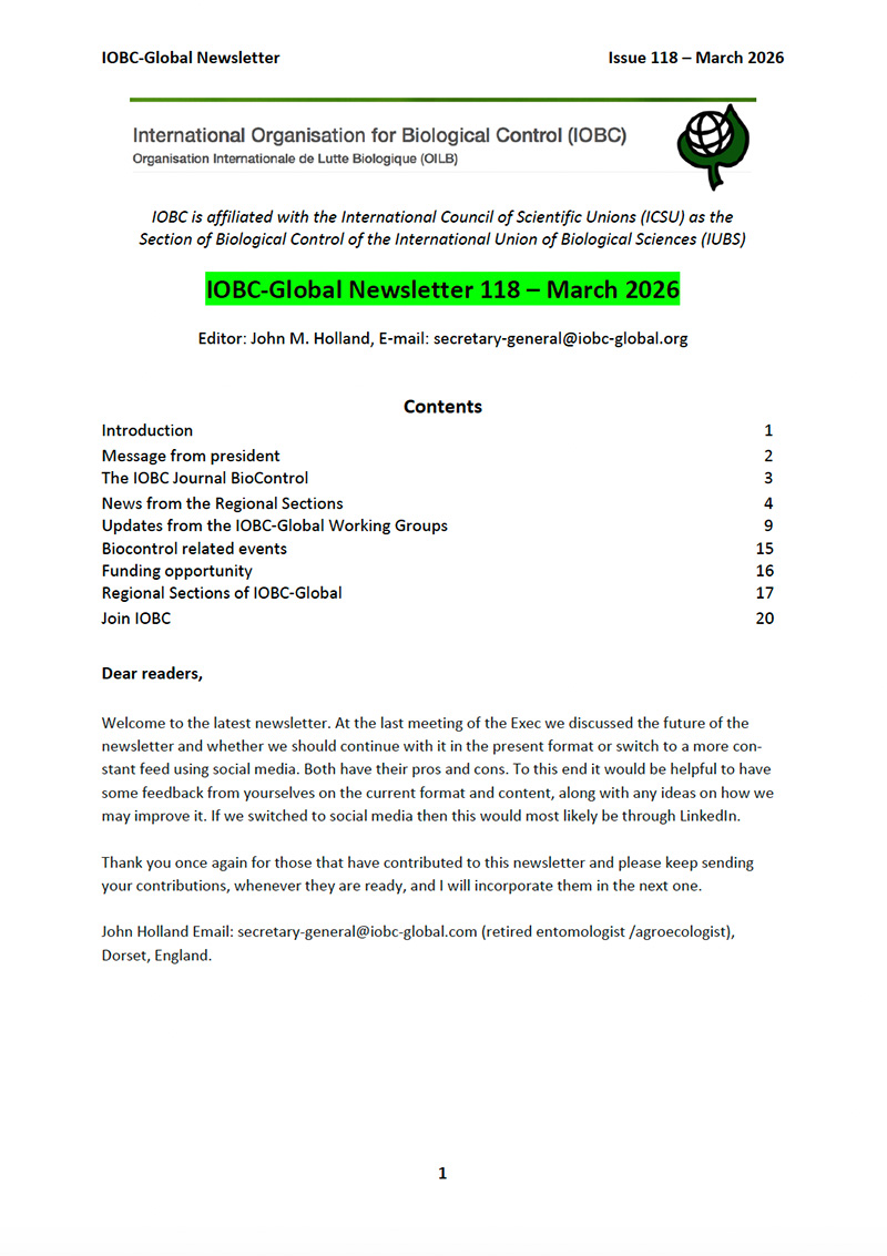 IOBC-Global Newsletter (latest issue)