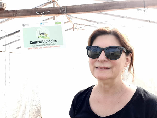 María Gabriela Luna, biological control practitioner