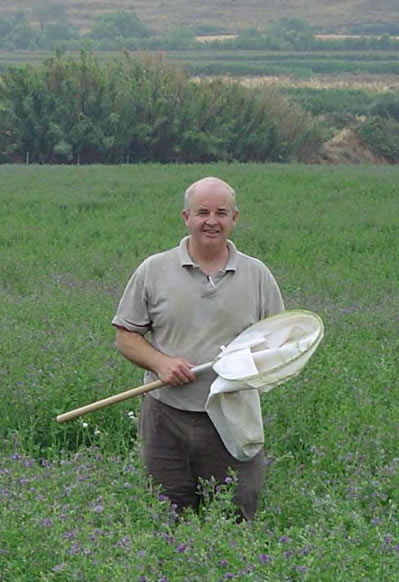 Ramon Albajes, field work as biological control practitioner